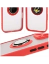 Hurtownia GSM - Bizon Case Hybrid Ring Apple iPhone 16 Pro Max füstös piros kerettel - BIZ7083 - {ean13} - Hurt