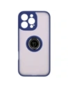 Hurtownia GSM - Bizon Case Hybrid Ring Apple iPhone 16 Pro Max rauchig mit einem marineblauen Rahmen - BIZ7084 - {ean13} - Hurt