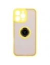 Hurtownia GSM - Bizon Case Hybrid Ring Apple iPhone 16 Pro Max rauchig mit einem gelben Rahmen - BIZ7086 - {ean13} - Hurt