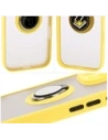 Hurtownia GSM - Bizon Case Hybrid Ring Apple iPhone 16 Pro Max rauchig mit einem gelben Rahmen - BIZ7086 - {ean13} - Hurt