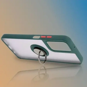 Hurtownia GSM - Bizon Case Hybrid Ring Motorola Moto G35 5G füstös sötétzöld kerettel - BIZ7093 - {ean13} - Hurt