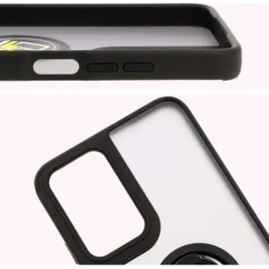 Hurtownia GSM - Bizon Case Hybrid Ring Motorola Moto G35 5G füstös fekete kerettel - BIZ7094 - {ean13} - Hurt