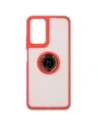 Hurtownia GSM - Bizon Case Hybrid Gyűrű Motorola Moto G35 5G füstös piros kerettel - BIZ7095 - {ean13} - Hurt