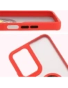 Hurtownia GSM - Bizon Case Hybrid Gyűrű Motorola Moto G35 5G füstös piros kerettel - BIZ7095 - {ean13} - Hurt