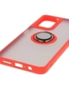 Hurtownia GSM - Bizon Case Hybrid Gyűrű Motorola Moto G35 5G füstös piros kerettel - BIZ7095 - {ean13} - Hurt