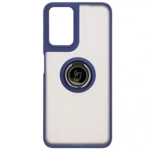 Hurtownia GSM - Bizon Case Hybrid Ring Motorola Moto G35 5G füstös színű, sötétkék kerettel - BIZ7096 - {ean13} - Hurt