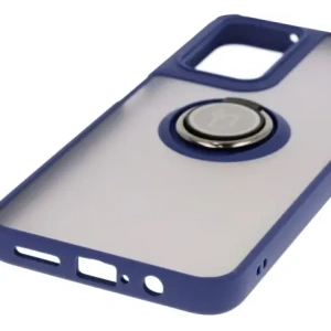 Hurtownia GSM - Bizon Case Hybrid Ring Motorola Moto G35 5G füstös színű, sötétkék kerettel - BIZ7096 - {ean13} - Hurt