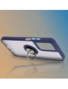 Hurtownia GSM - Bizon Case Hybrid Ring Motorola Moto G35 5G füstös színű, sötétkék kerettel - BIZ7096 - {ean13} - Hurt