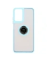 Hurtownia GSM - Etui z uchwytem na palec Bizon Case Hybrid Ring do Motorola Moto G35 5G kouřové s jasně modrým rámem - BIZ7097 - {ean13} - Hurt