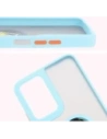 Hurtownia GSM - Etui z uchwytem na palec Bizon Case Hybrid Ring do Motorola Moto G35 5G kouřové s jasně modrým rámem - BIZ7097 - {ean13} - Hurt