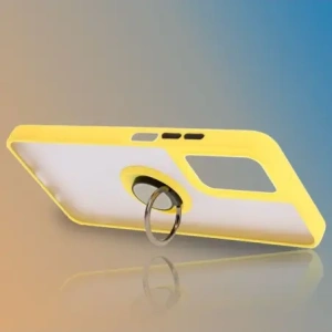 Hurtownia GSM - Bizon Case Hybrid Ring Motorola Moto G35 5G füstös sárga kerettel - BIZ7098 - {ean13} - Hurt