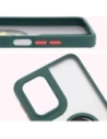 Hurtownia GSM - Etui z uchwytem na palec Bizon Case Hybrid Ring do Motorola Moto G55 5G kouřové s tmavě zeleným rámečkem - BIZ7099 - {ean13} - Hurt