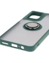 Hurtownia GSM - Etui z uchwytem na palec Bizon Case Hybrid Ring do Motorola Moto G55 5G kouřové s tmavě zeleným rámečkem - BIZ7099 - {ean13} - Hurt