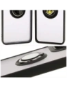 Wholesale Bizon Case Hybrid Ring Motorola Moto G55 5G smoky with a black frame - BIZ7100 - {ean13} - Hurt