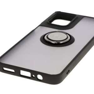 Wholesale Bizon Case Hybrid Ring Motorola Moto G55 5G smoky with a black frame - BIZ7100 - {ean13} - Hurt