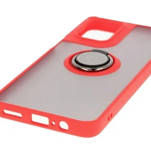 Wholesale Bizon Case Hybrid Ring Motorola Moto G55 5G smoky with a red frame - BIZ7101 - {ean13} - Hurt