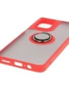 Wholesale Bizon Case Hybrid Ring Motorola Moto G55 5G smoky with a red frame - BIZ7101 - {ean13} - Hurt