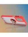 Hurtownia GSM - Bizon Case Hybrid Ring Motorola Moto G55 5G füstös piros kerettel - BIZ7101 - {ean13} - Hurt