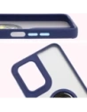 Hurtownia GSM - Bizon Case Hybrid Ring Motorola Moto G55 5G fumuriu cu un cadru bleu marin - BIZ7102 - {ean13} - Hurt