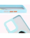 Hurtownia GSM - Etui z uchwytem na palec Bizon Case Hybrid Ring do Motorola Moto G55 5G kouřové s jasně modrým rámečkem - BIZ7103 - {ean13} - Hurt