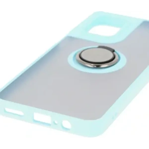 Wholesale Bizon Case Hybrid Ring Motorola Moto G55 5G smoky with a light blue frame - BIZ7103 - {ean13} - Hurt