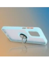 Wholesale Bizon Case Hybrid Ring Motorola Moto G55 5G smoky with a light blue frame - BIZ7103 - {ean13} - Hurt