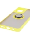 Wholesale Bizon Case Hybrid Ring Motorola Moto G55 5G smoky with a yellow frame - BIZ7104 - {ean13} - Hurt