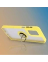 Hurtownia GSM - Etui z uchwytem na palec Bizon Case Hybrid Ring do Motorola Moto G55 5G kouřové se žlutým rámečkem - BIZ7104 - {ean13} - Hurt