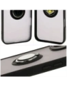 Hurtownia GSM - Bizon Case Hybrid Ring Apple iPhone 16 Plus rauchig mit einem schwarzen Rahmen - BIZ7106 - {ean13} - Hurt