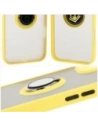 Hurtownia GSM - Bizon Case Hybrid Ring Apple iPhone 16 Plus fumuriu cu un cadru galben - BIZ7110 - {ean13} - Hurt