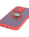 Hurtownia GSM - Bizon Case Hybrid Ring Apple iPhone 16 füstös piros kerettel - BIZ7113 - {ean13} - Hurt