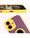 Hurtownia GSM - Bizon Case Hybrid Ring Apple iPhone 16 füstös sárga kerettel - BIZ7116 - {ean13} - Hurt