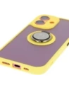 Hurtownia GSM - Bizon Case Hybrid Ring Apple iPhone 16 füstös sárga kerettel - BIZ7116 - {ean13} - Hurt