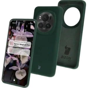 Hurtownia GSM - Caz moale Bizon pentru Honor Magic6 Pro verde închis - BIZ7118 - {ean13} - Hurt
