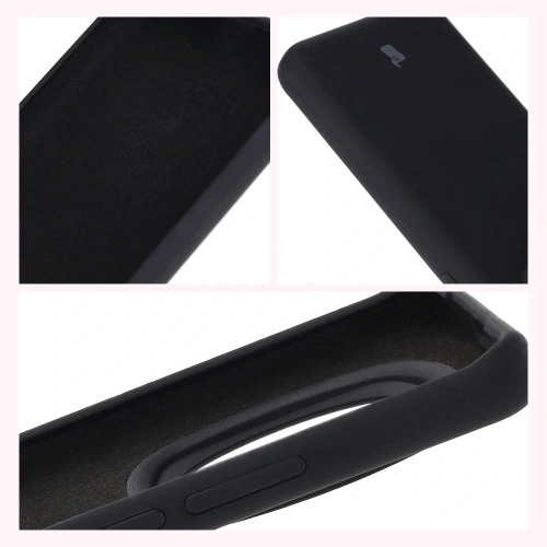 Silikonowe etui Bizon Soft Case do Honor Magic6 Pro czarne