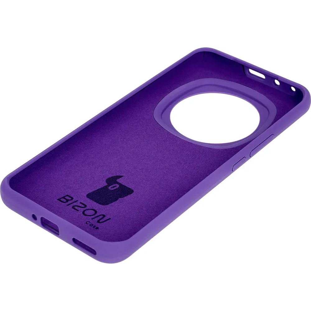 Hurtownia GSM - Silikonowe etui Bizon Soft Case do Honor Magic6 Pro fioletowe - BIZ7120 - {ean13} - Hurt