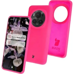 Hurtownia GSM - Silikonové pouzdro Bizon Soft Case pro Honor Magic6 Pro neonově růžové - BIZ7121 - {ean13} - Hurt