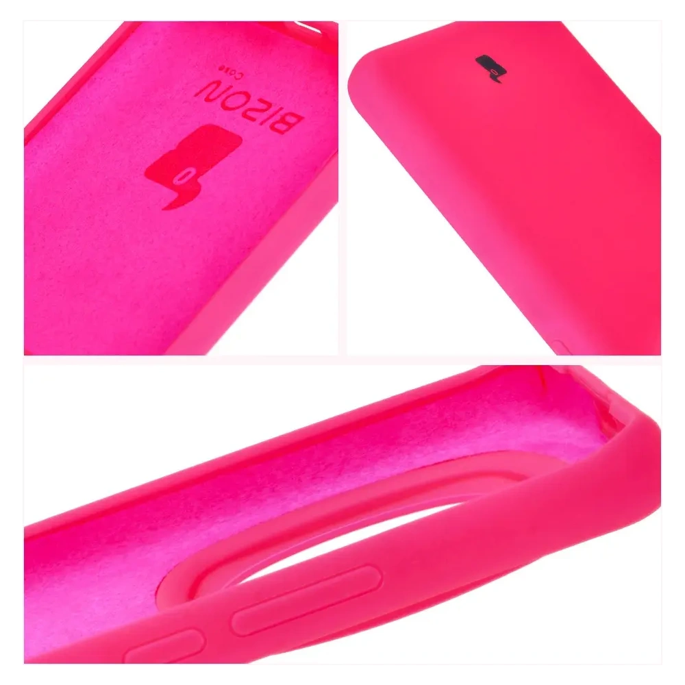 Hurtownia GSM - Silikonowe etui Bizon Soft Case do Honor Magic6 Pro neonowo-różowe - BIZ7121 - {ean13} - Hurt