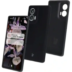 Hurtownia GSM - Caz moale Bizon pentru Motorola Edge 50 Fusion negru - BIZ7124 - {ean13} - Hurt
