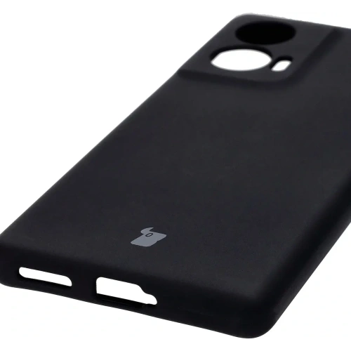 Silikonowe etui Bizon Soft Case do Motorola Edge 50 Fusion czarne