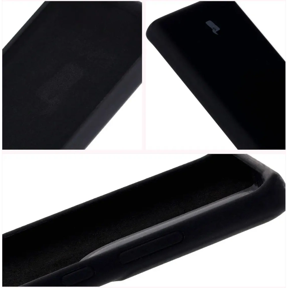 Hurtownia GSM - Silikonowe etui Bizon Soft Case do Motorola Edge 50 Fusion czarne - BIZ7124 - {ean13} - Hurt