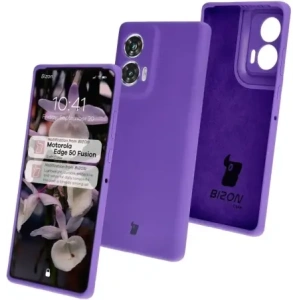 Hurtownia GSM - Buzunar moale Bizon pentru Motorola Edge 50 Fusion, violet - BIZ7125 - {ean13} - Hurt