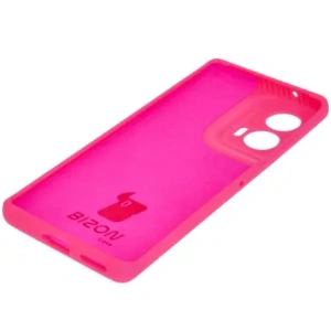 Hurtownia GSM - Buzunar moale Bizon pentru Motorola Edge 50 Fusion roz neon - BIZ7126 - {ean13} - Hurt