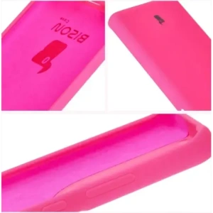 Hurtownia GSM - Buzunar moale Bizon pentru Motorola Edge 50 Fusion roz neon - BIZ7126 - {ean13} - Hurt