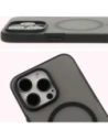 Hurtownia GSM - Bizon Case MatteO Apple iPhone 15 Pro Max transparent cu ramă neagră - BIZ7127 - {ean13} - Hurt