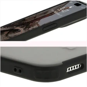Hurtownia GSM - Bizon Case MatteO Apple iPhone 15 Pro Max transparent mit schwarzem Rahmen - BIZ7127 - {ean13} - Hurt