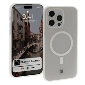 Hurtownia GSM - Bizon Case MatteO Apple iPhone 15 Pro Max durchsichtig - BIZ7128 - {ean13} - Hurt