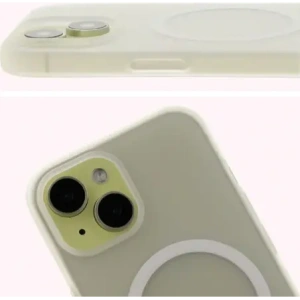 Hurtownia GSM - Etui z pierścieniem magnetickým Bizon Case MatteO do Apple iPhone 15 poloprůhledné - BIZ7130 - {ean13} - Hurt