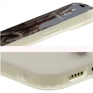 Hurtownia GSM - Etui z pierścieniem magnetickým Bizon Case MatteO do Apple iPhone 15 poloprůhledné - BIZ7130 - {ean13} - Hurt