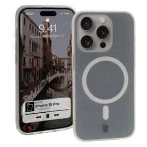 Hurtownia GSM - Bizon Case MatteO Apple iPhone 15 Pro áttetsző - BIZ7131 - {ean13} - Hurt